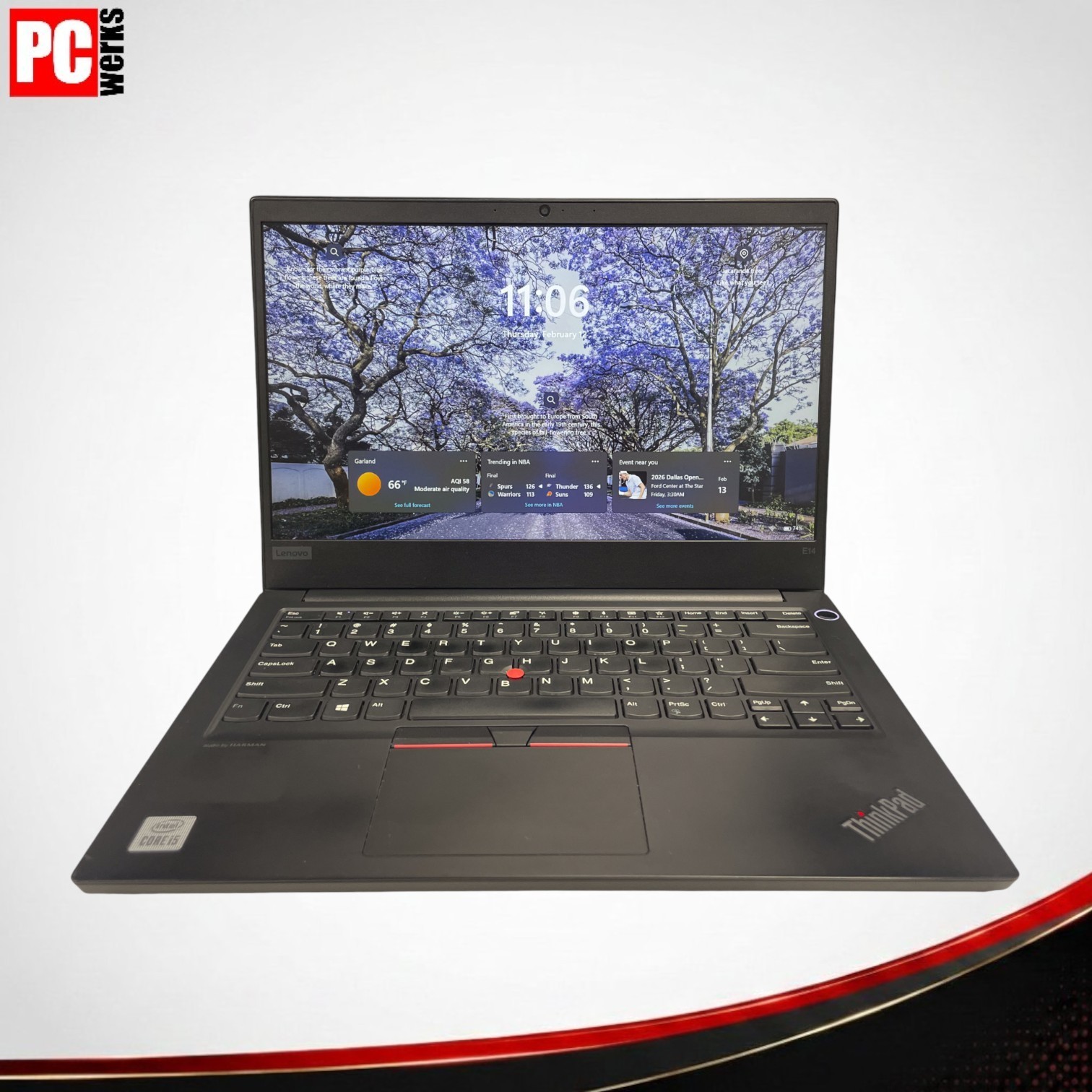 Lenovo ThinkPad E14, 14-Inch Laptop, with INTEL CORE I5-10210U, 256 GB NVMe (Non-Volatile Memory Express), Windows 11 Pro