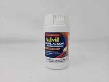 Advil Dual Action Back Pain Caplets Delivers 250mg Ibuprofen 72Ct EXP 04/28