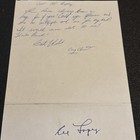 BASEBALL~SIGNED AL LOPEZ (HOF)~5 1/4 X 8 1/4” FAN REQUEST CARDSTOCK RESPONSE — photo 7