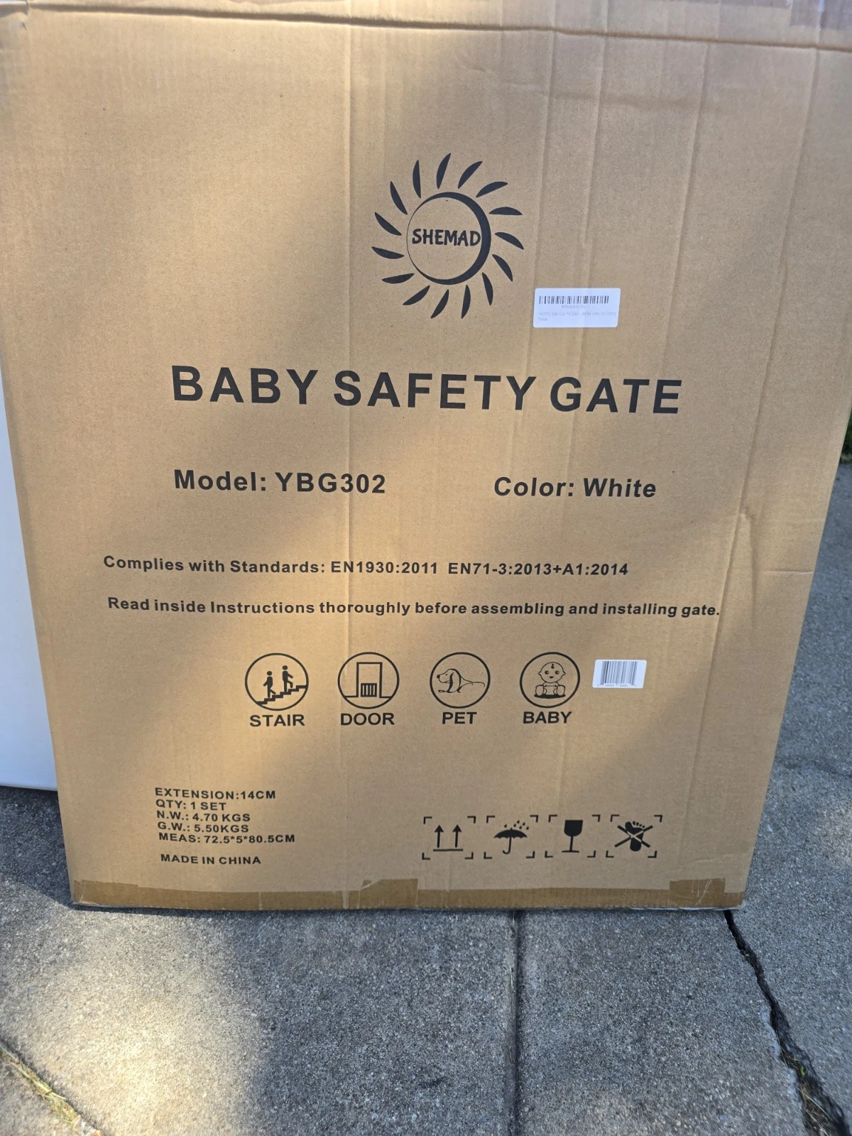 BRAND NEW BABY SAFETY GATE
Opens in a new window or tab