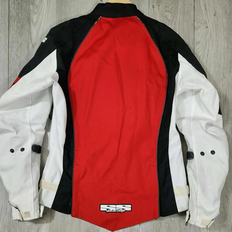 Speed and Strength XS Motorcycle Jacket Red/Black/White #6 - Image 4 of 4