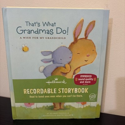 Hallmark Press & Play Recordable Storybook: That's What Grandmas Do!