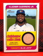 VLADIMIR GUERRERO JR. 2023 HERITAGE CLUBHOUSE GAME USED BAT RELIC CCR-VGJ
