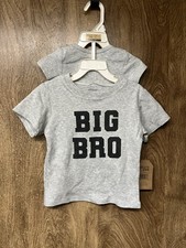 Nuevo conjunto a juego Big Bro Little Bro anuncio de bebé hermano familia traje fotográfico