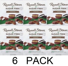 Russell Stover Sugar Free Assorted Chocolates Candy 15.7 oz Bag - 6 PACK