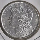 1898-P AU/UNC Morgan Silver Dollar Better Date From My Private Collection #1718
