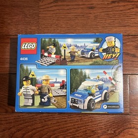 LEGO CITY: Patrol Car (4436) SEALED New Box - Retired Police Set