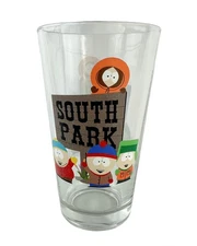 South Park Kyle Kenny Stan and Eric 16oz Pint Drinking Glass Tumbler