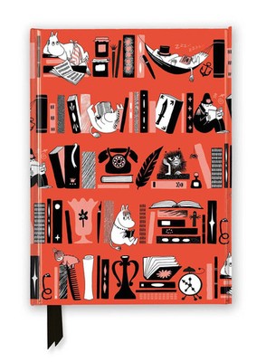 Moomin Bookshelves (Foiled Journal) Flame Tree Publishing Buch Englisch 2025