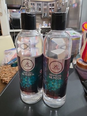 Compass Laboratory Propylene Glycol and Vegetable Glycerin 2 Pack Bundle 500 mL