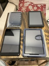 lot of 4 Android tablets Read Description E160