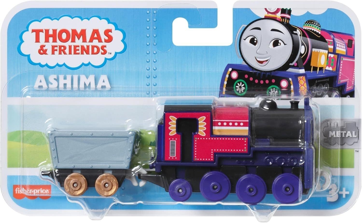 Thomas & Friends Large Push-Along Die-Cast Ashima Engine