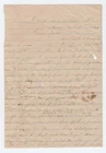 CIVIL WAR LETTER - 56th North Carolina Vols - Soldiers Hungry, Expects Fighting!