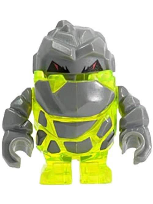 LEGO® Minifig pm005 - Rock Monster - Sulfurix (Trans-Neon Green) Power Miner - Bild 1 von 1