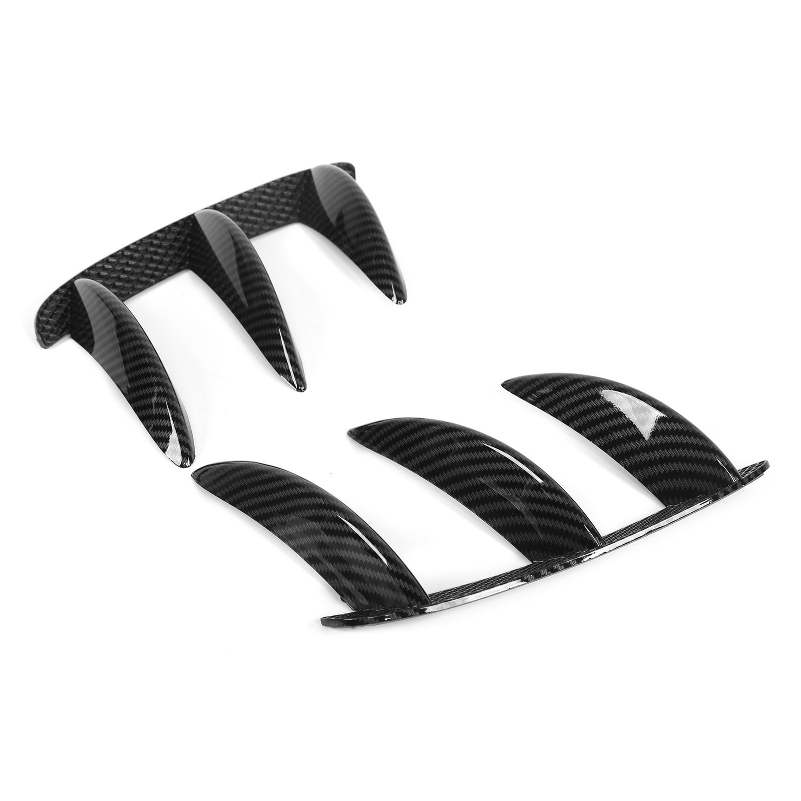 ⁺Rear Bumper Lip Splitter Canards Vents For W176 A200 A250 A260 A45 AMG