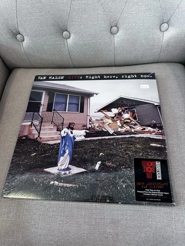 Van Halen Live Right Here Right Now: 2023 RSD Release 4 LP Vinyl - 1/7500