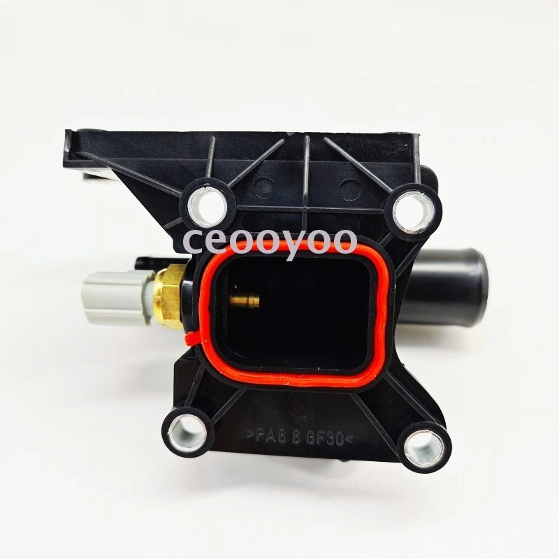 Coolant Water Outlet Flange + Sensor For 2006-2013 Mazda 3 6 5 CX-7 2.0 2.3 2.5L Foto 3 de 4