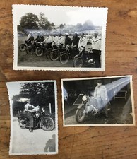 Lot 3 photos motos, garagiste, motorbike, Police, Gendarmerie, mécanicien