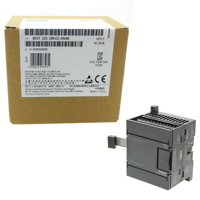 New In Box SIEMENS 6ES7 221-1BH22-0XA8 6ES7221-1BH22-0XA8 Digital Input Module