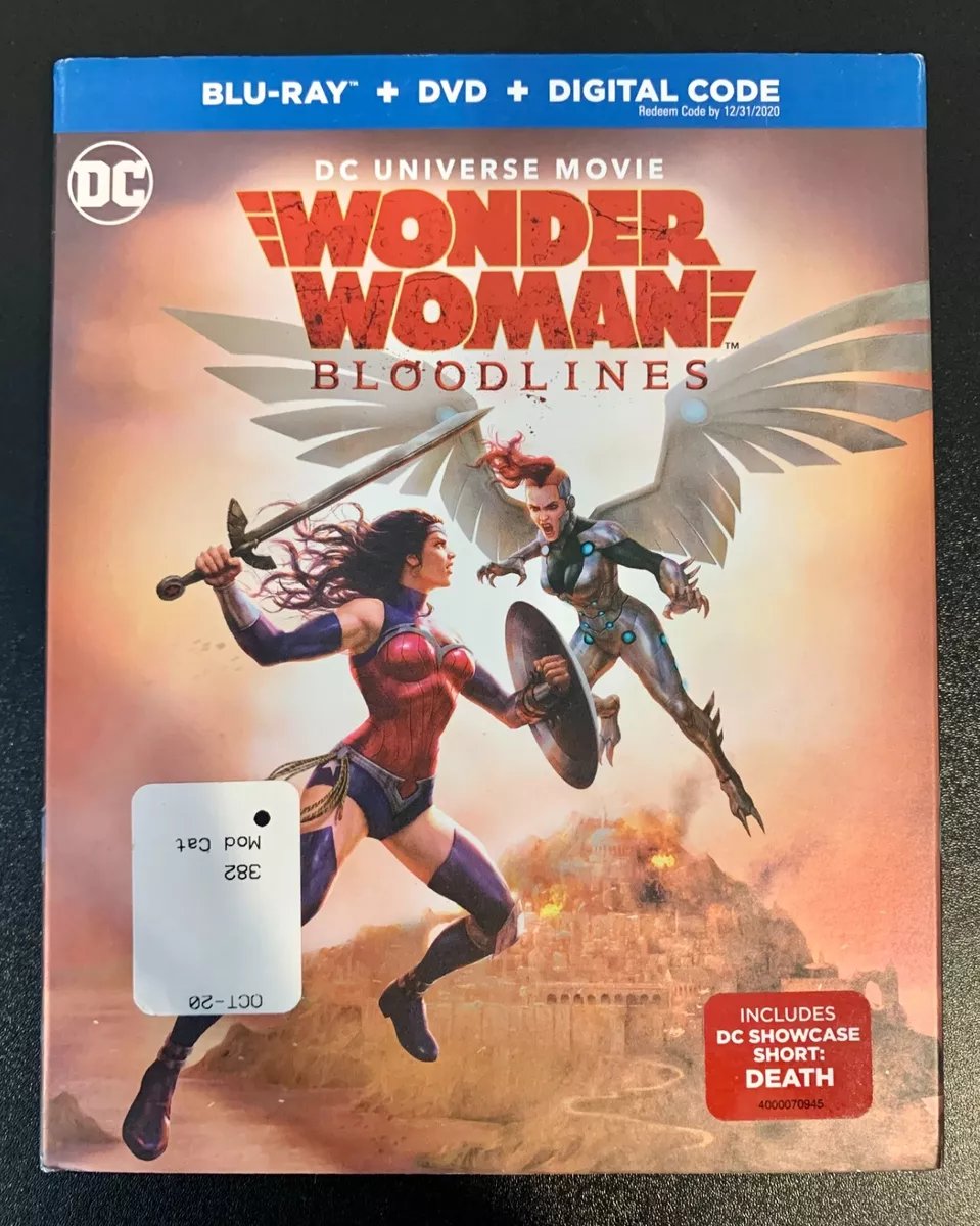 NEW SEALED! DC Universe Movie Wonder Woman: Bloodlines (Blu-ray Disc)