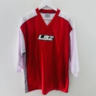 LBZ Vintage 90’s Motocross Deadstock Jersey - Made in USA - Red/White - Size XL