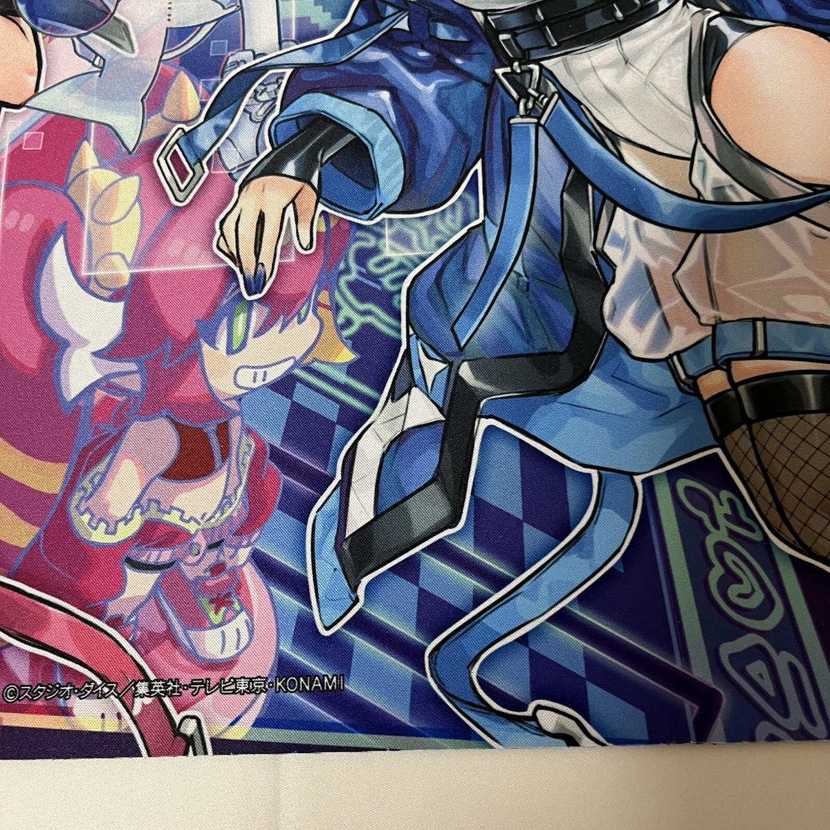 イビルツインプレイマットycsj Yugioh Evil Twin Ki-sikil & Lil-la Official Playmat Konami
