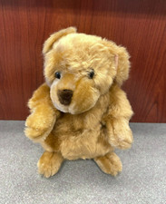 Melissa  Doug 9" Standing Puppy Dog Lifelike Loveable Plush Brown
