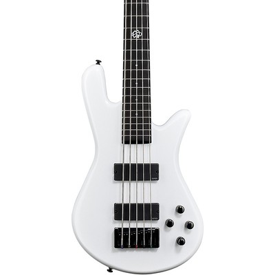 Spector NS Ethos 5 Five-String Electric Bass White Sparkle Gloss