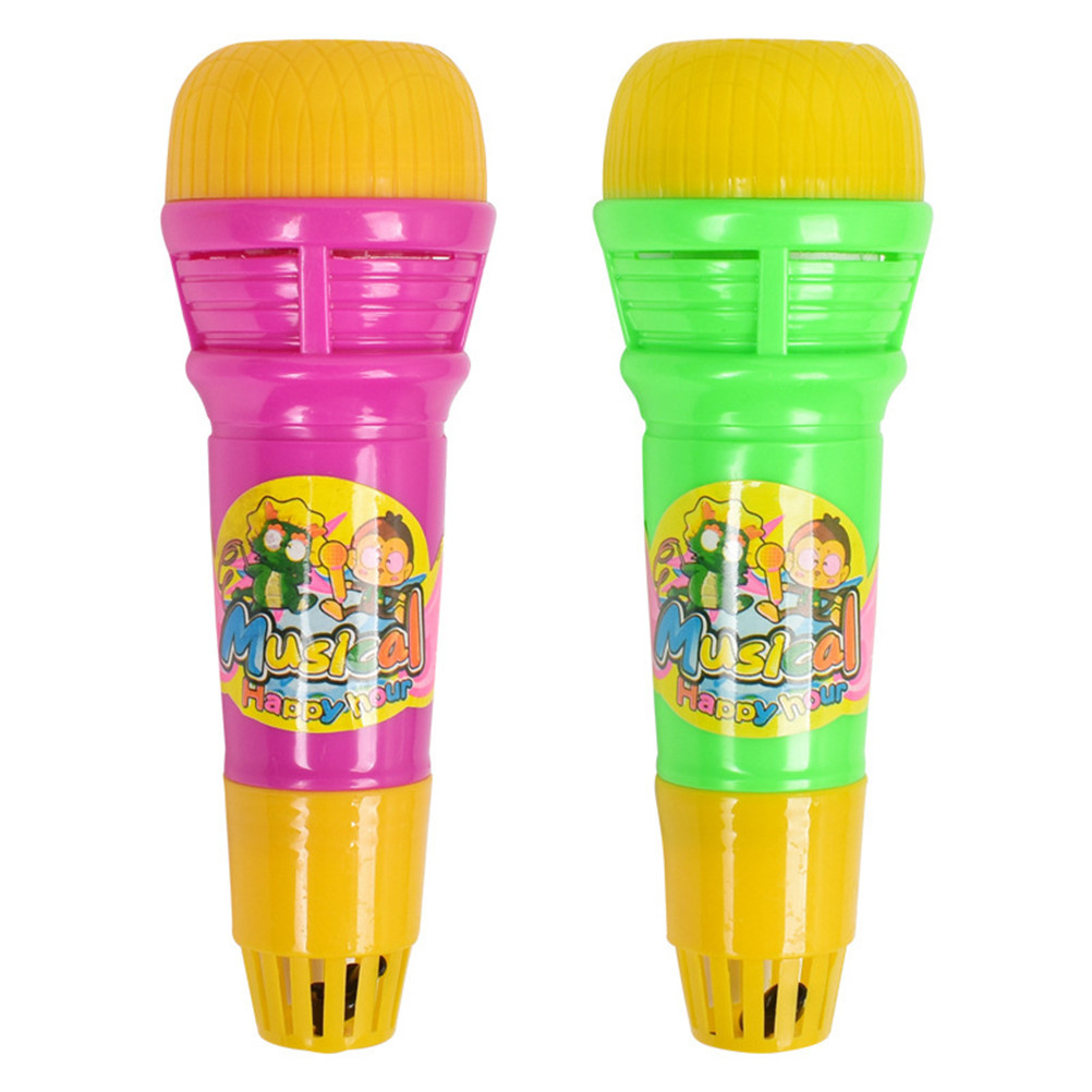 toy plastic microphone