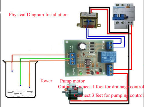 Liquid Level Controller Sensor Module Pond Tank Water Level Detection Sensor - Bild 2 von 8