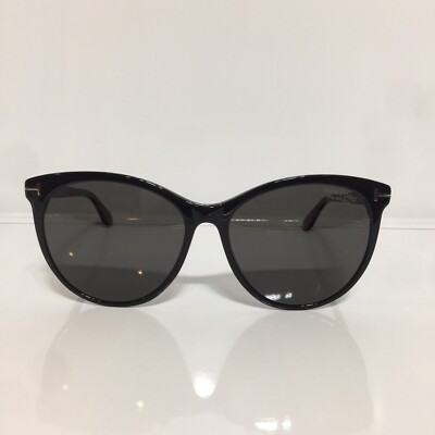 NIB Tom Ford Maxim TF787 01D Black Plastic Woman Polarized  display picture 1
