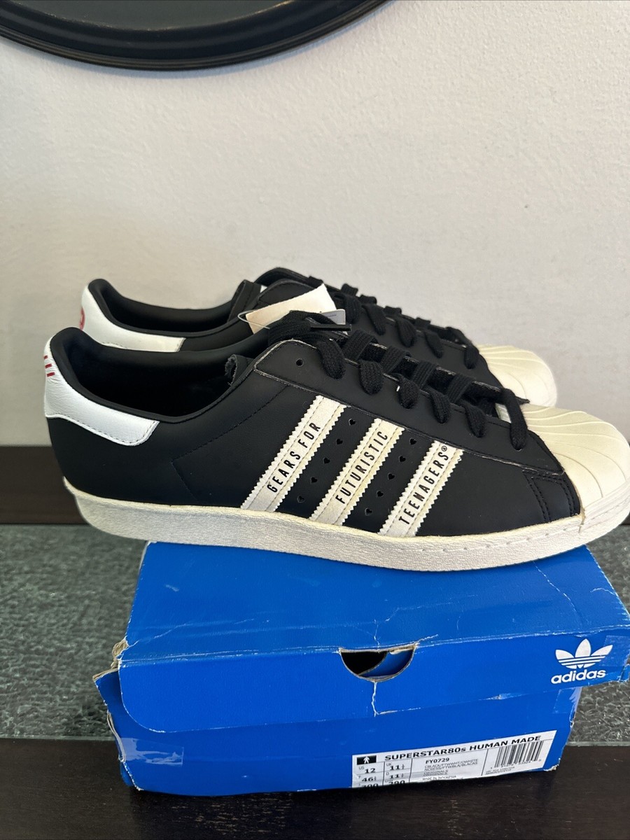 adidas Human Made x Superstar Gears For Futuristic Men\'s - Black Size 12 adidas Superstar x Human Made Gears For Futuristic Teenagers  main image 3