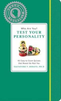 Who Are You? Test Your Personality (Know Yourself) - Hardcover - GOOD
