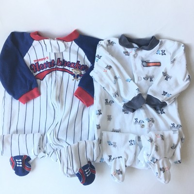 carters baby boy sleepers