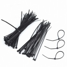Cable Ties Nylon Zip Tie Wraps Black 3/4/5/8/9 Lock For Bundle Cable, Wire, Hose