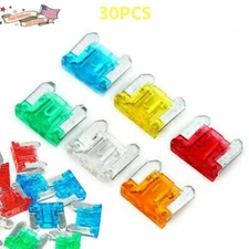30pcs Low Profile Mini Fuse Kit for Car Truck Motorcycle Boat 5/10/15/20/25/30A
