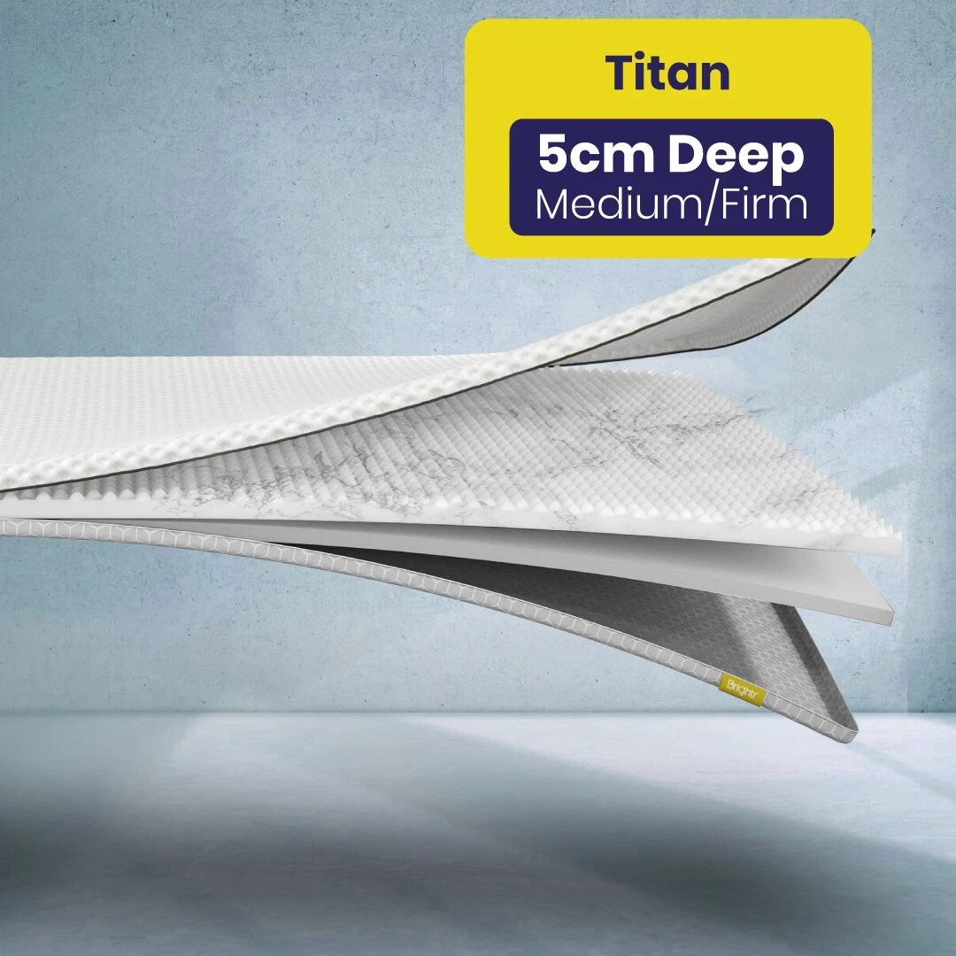 Brightr Titan Mattress Topper Super King Size - refurbished