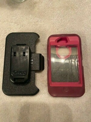 GENUINE OTTER BOX Defender Series Phone CASE AND HOLSTER . PINK, iPhone 4/4S  | eBay