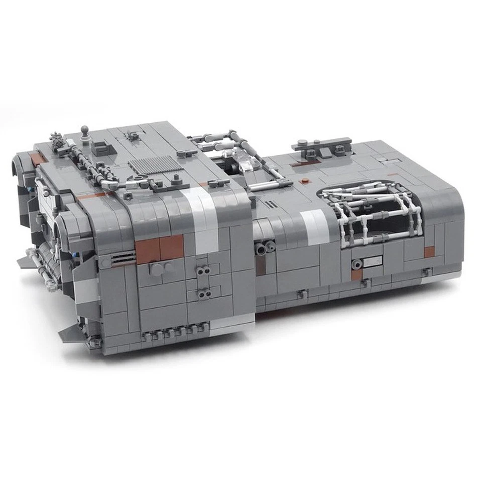 MOC: Heavy Transports A-A4B Landspeeder Cargo Speeder 2803 Bricks Gift DIY - Image 4 of 4