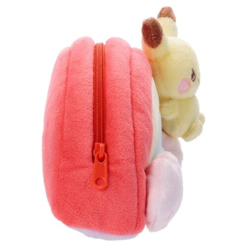 Pikachu Pokemon Plush Doll Pouch Hoshizora Ver. Poke Peace TAKARA TOMY Japan - Picture 3 of 11