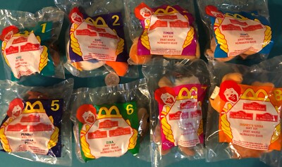 Lion King II Simba's Pride 1998 McDonald's Happy Meal Toys NEW or