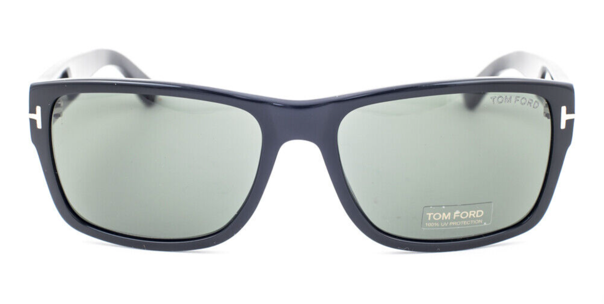New TOM FORD Sunglasses MASON TF 445 01N 58-17 140 Black Frame w