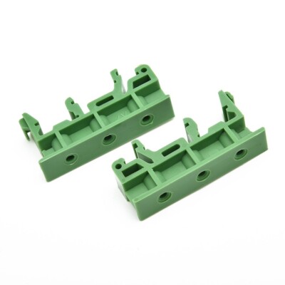 10pcs Green PCB Brackets DRG-01 Screw Adapter Kit Fit For DIN 35 Mounting Rails