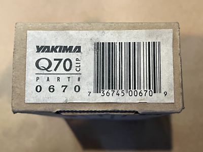 Clips Yakima Q71 Pour Porte-vélos Toit - Paire Neuve