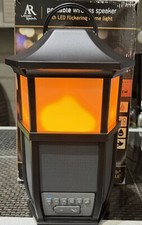 Acoustic Research Portable Outdoor Wireless Speaker With Led Flickering Light