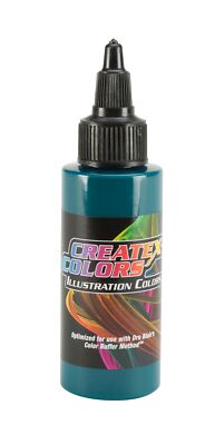 (433,33 /1l) Createx Illustration Colors - opaque green 30ml - Airbrushfarbe 50