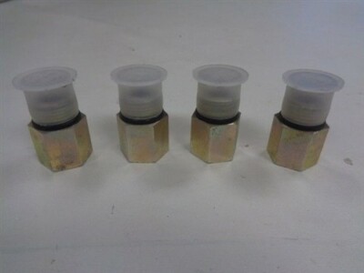 PMI SET OF (4) MALE / FEMALE THREADED FITTING 1 1/4'' X 1'' MARINE BOAT