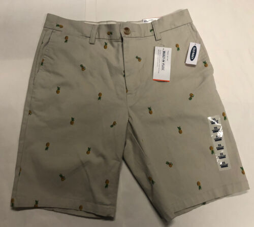 Old Navy Field Tested Men 31 Olive Green Thick Cargo Shorts 31 X 
