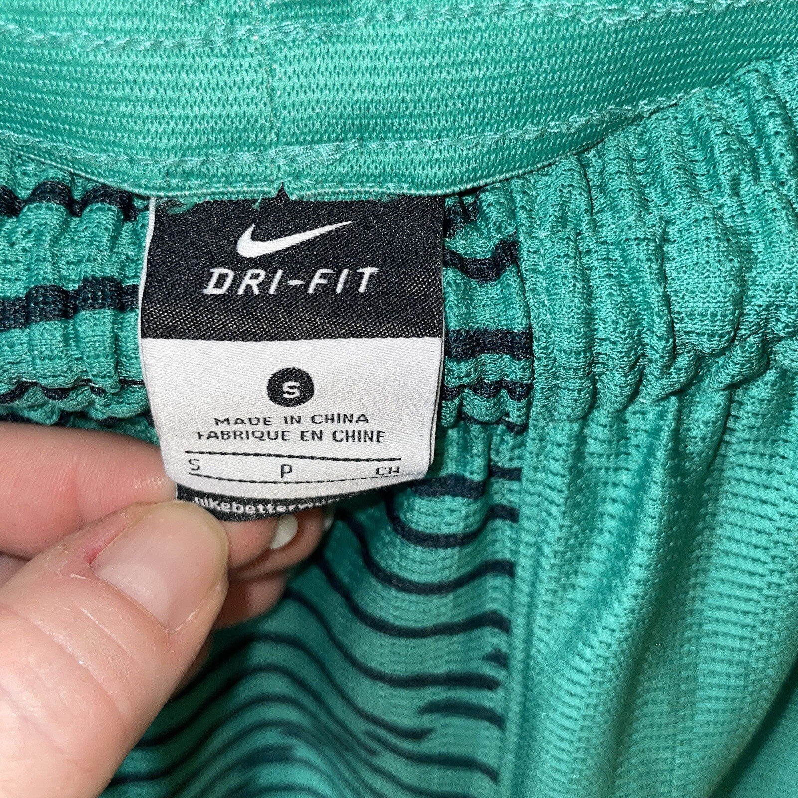 NIKE KD Kevin Durant Dri-Fit Men's Athletic Basketball Shorts Green Size: S thumbnail 2