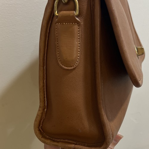 Coach 9870 Vintage Court Bag In British Tan Leather C… - Gem